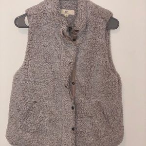 fur vest